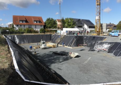 09.18 fertige Baugrube 121f6fe9 Bauunternehmen Hildebrand: Immobiliengruppe Butzbach