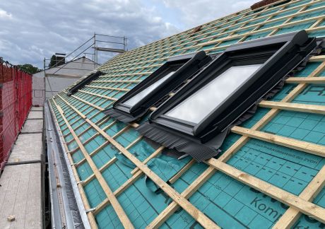 IMG 3478 scaled 3d350ea9 Bauunternehmen Hildebrand: Neubau einer modernen Wohnanlage im Ortskern von Hoch-Weisel