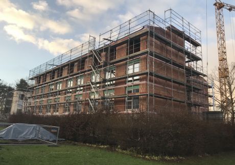 Dezember 17 Dach 1 7100a0fc Bauunternehmen Hildebrand: Studentenwohnheim Gießen