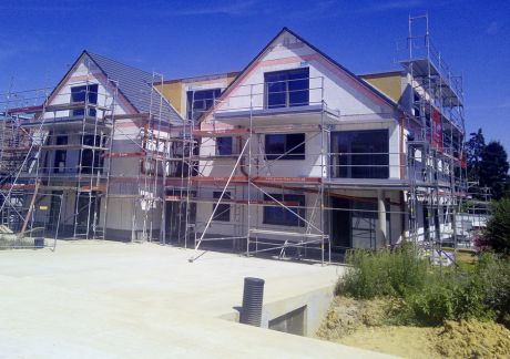 Juli 18 Haus 2 mit Innenhof4 803ae1db Bauunternehmen Hildebrand: Künstlerquartier in Butzbach
