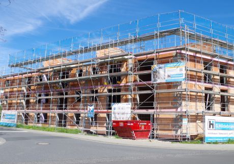05.19 Mauerwerk abgeschlossen 851e998e Bauunternehmen Hildebrand: Immobiliengruppe Butzbach