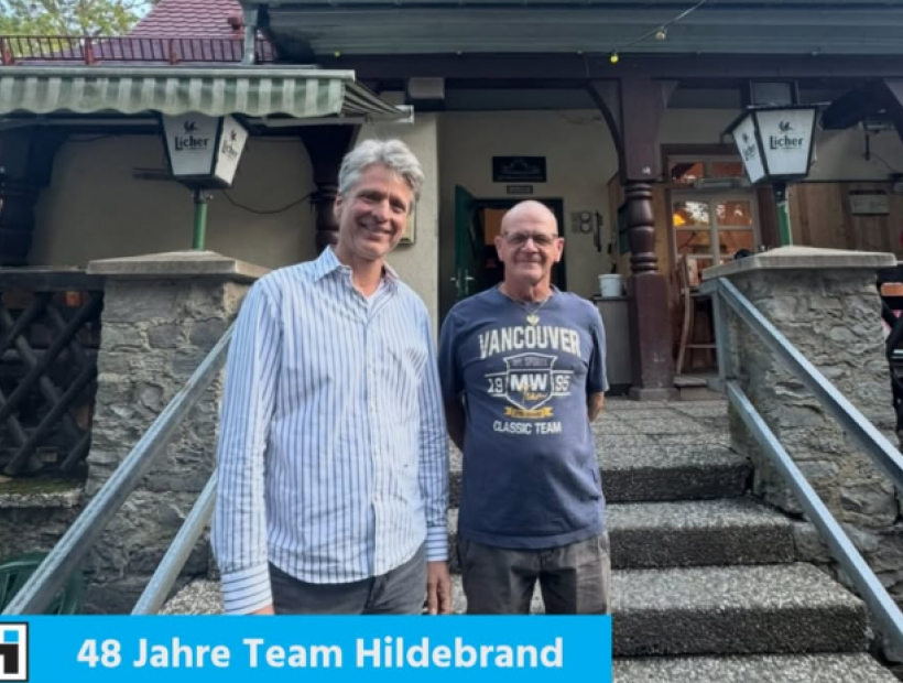 48 Jahre Detlev Roemer b0c5d242 Bauunternehmen Hildebrand: Wir sagen Danke für 48 Jahre, Detlev!