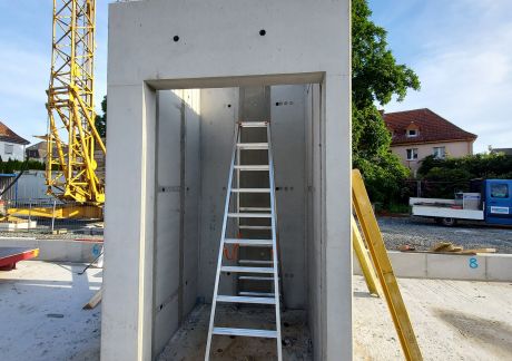 Kita in Butzbach mit Aufzug 20220622 072429 scaled b0d83dbc Bauunternehmen Hildebrand: Neubau Kita in Butzbach mit Aufzug