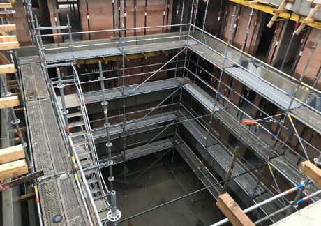 Dezember 17 Innenhof cbc34806 Bauunternehmen Hildebrand: Studentenwohnheim Gießen